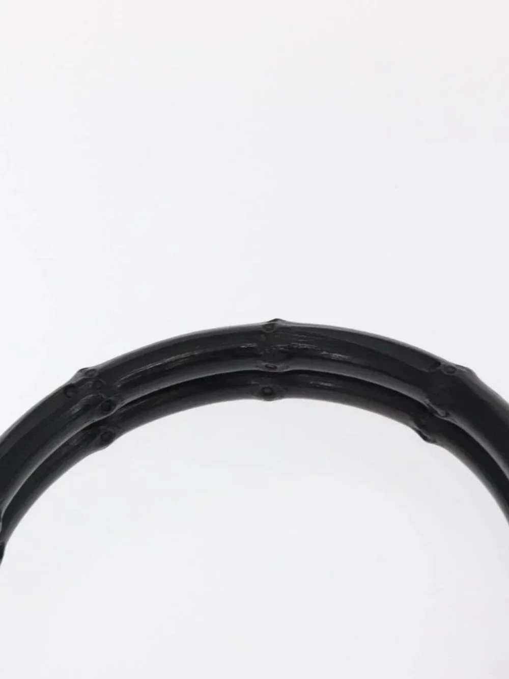 GUCCI Bamboo Tote Bag Leather Black 002 1059 Auth 160597 - Picture 9 of 16